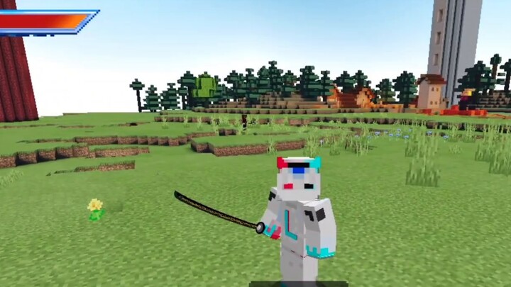 Minecraft Mod Recommendation: 500 Diamond Survival Mod for Ghost Killing, which perfectly restores the Demon Slayer!