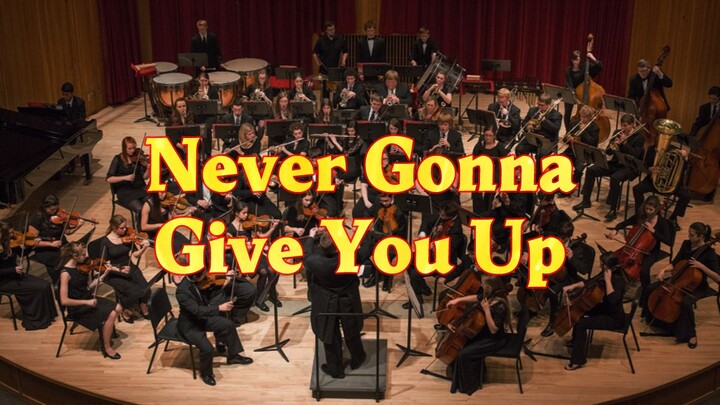 Pertunjukan Simfoni Golden Hall [Never Gonna Give You Up] (Memaksa Benar)