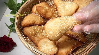 Cách làm BÁNH TIÊU Giòn Xốp cấp tốc theo cách mới Đơn giản nhất- Sesame pepper cake.