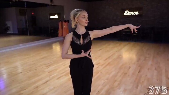 Latin dance hand training for beginners