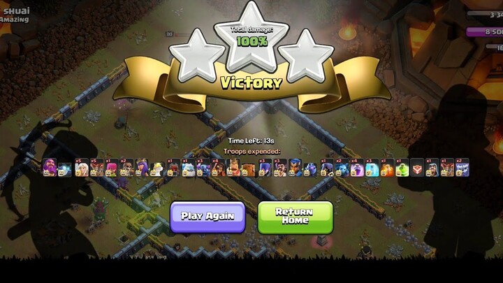 Clash of Clans: My 3 stars at August Qualifiers Challenge 2021