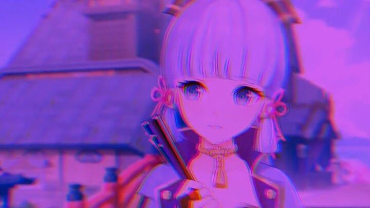 [Game][Genshin]Vaporwave of Ayaka