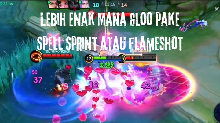 Lebih Enak Mana Gloo Pake Spell Sprint atau Flameshot.