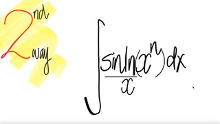 trig log integral ∫sin(ln(x^n)) dx