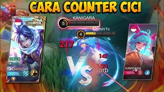 CICI DILEPAS? LANGSUNG AJA KITA SIKAT PAKE CHOU DAMAGE! CARA COUNTER HERO BARU CICI!! Mobile Legends