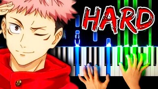 Kaikai Kitan (Jujutsu Kaisen OP) - Piano Tutorial