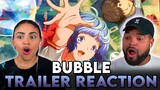WE ARE SO EXCITED FOR THIS MOVIE | Bubble Official Trailer 2 Reaction