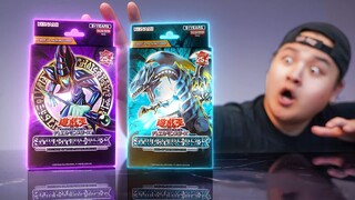 OPENING *NEW* YU-GI-OH! 25TH ANNIVERSARY BLUE-EYES & DARK MAGICIAN STRUCTURE DECKS! (NEW RARITY)