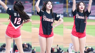 강렬한 라인업송 염세빈 치어리더 직캠 Yum Sebin Cheerleader 231004 |4K