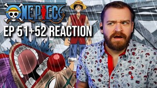 🎶THUNDERSTRUCK🎵 | One Piece Ep 51+52 Reaction & Review | Loguetown Arc