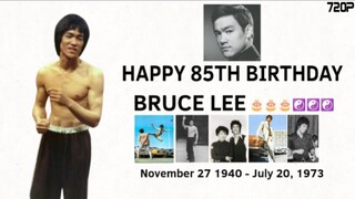Happy 85th Birthday Bruce Lee