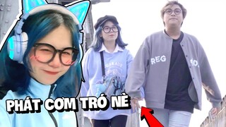 Mèo Simmy Đỏ Mặt Khi Reaction "LỠ YÊU EM RỒI" | Simmy và Kairon Phát Cơm Tró