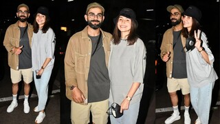 Virushka 🥰 Anushka Sharma 😘 Virat Kohli 😍 Spotted At Mumbai Airport