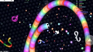 Slither.io A.I. 275,000+ Score Epic Slitherio Gameplay 17