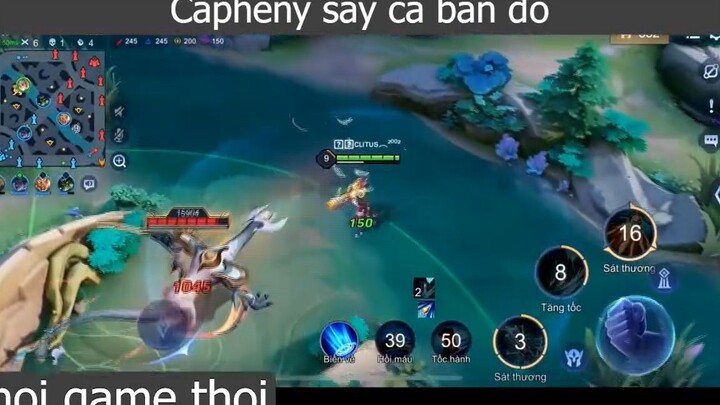 Capheny sấy cả bản đồ p4 #choigamethoi