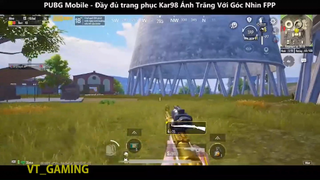PUBG Mobile - Đầy đủ trang phục Kar98 Ánh Trăng Với Góc Nhìn FPP p11