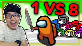 Imposter 1 vs 8 ยอดนักสืบประเทศไทย - Among Us #26