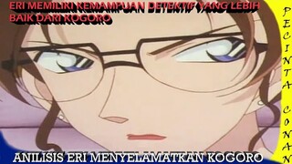 Alur Cerita Ketika Eri mampu menyelesaikan kasus misteri demi menyelamatkan kogoro mouri
