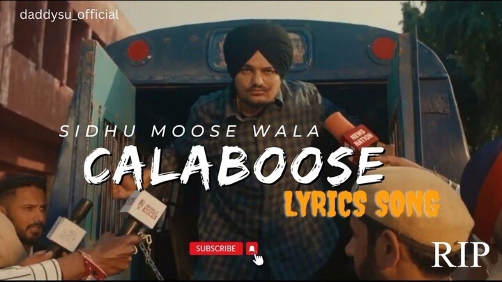 Calaboose (Official Video) Sidhu Moose Wala | #sidhumoosewala | Sidhu New Video Song | #2023