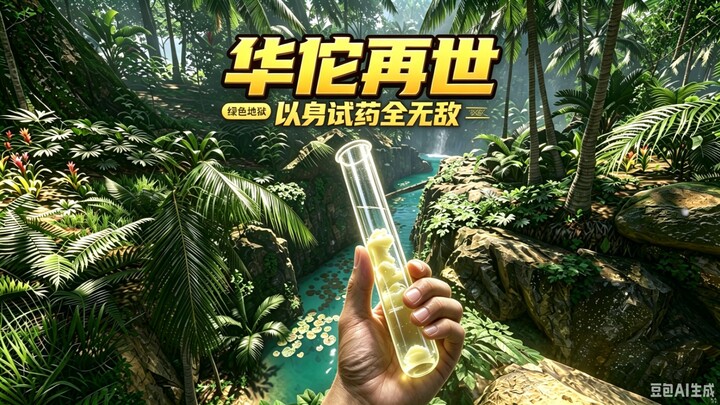 Testing drugs on himself, a living Hua Tuo has arrived in the rainforest.
