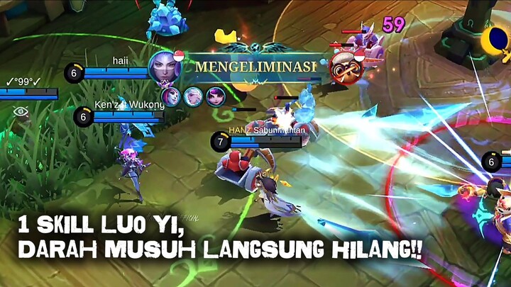 Tarik + Burst Luo Yi! Musuh Gak Bisa Lari!