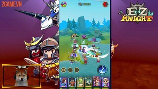 [Trải nghiệm] Trở thành hiệp sĩ chưa bao giờ dễ dàng đến vậy với EZ Knight - Game full Tiếng Việt