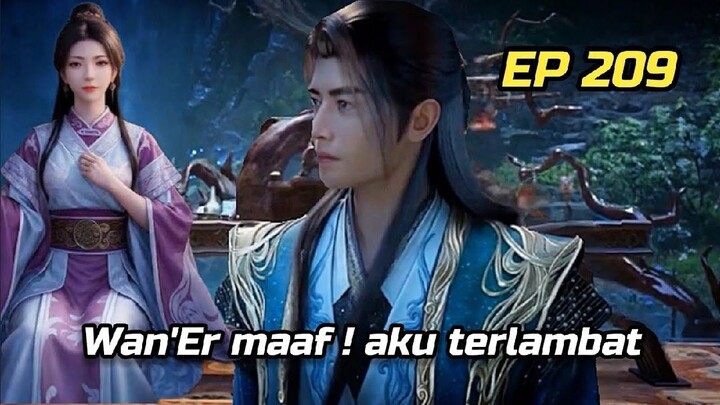 Alur cerita a record of a mortal's journey to immortality 209