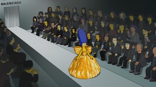 The Simpsons and Balenciaga's collaborative short film Balenciaga