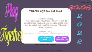 Play Together | Hướng dẫn chuyển đổi tài khoản cũ qua bản cập nhật mới VNG 30.06 | CU SÓC TV