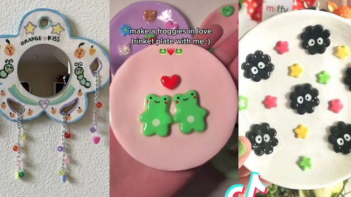 DIY งานฝีมือ thrift flip tik tok รวบรวมไอเดียการตกแต่งห้อง part-09
