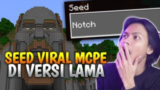 MENCOBA SEED MCPE YANG VIRAL DI VERSI LAMA !!! Wah ini yang sekarang ada di seed "Notch"😱