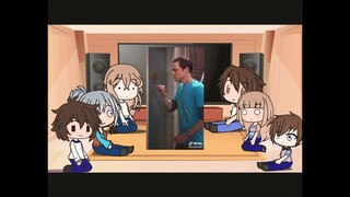 || young Sheldon￼ react to future Sheldon || Gacha life ||