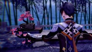 [Genshin Impact MMD/Ningguang/Zhongli] Dream in the Garden