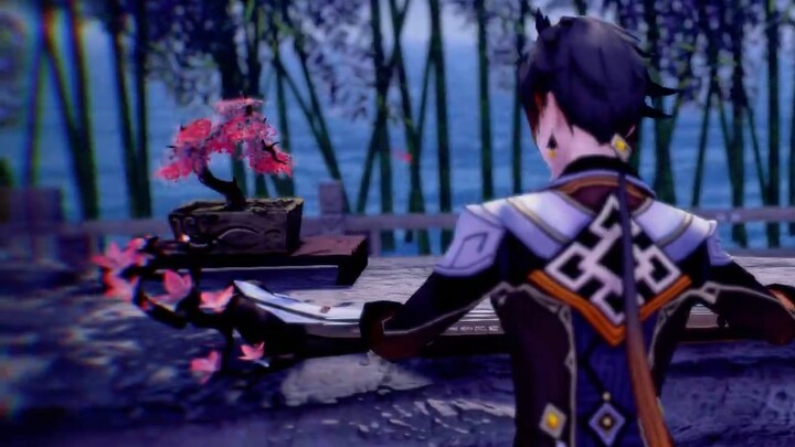 [เก็นชินอิมอิมแพกต์MMD/Ningguang/Zhongli] A Dream in the Garden