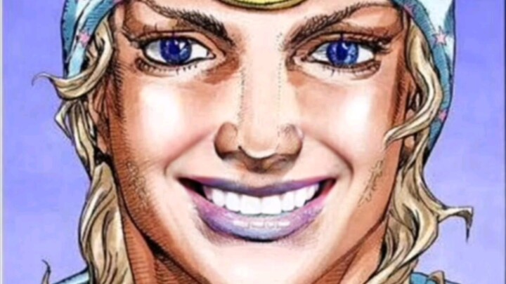 ใช้เอฟเฟกต์รอยยิ้มสำหรับตัวละคร JOJO
