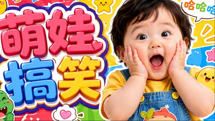 可爱宝宝搞笑反应 - 萌娃趣事 | 儿童娱乐