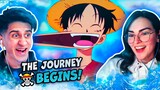 We Finally Watched ONE PIECE!! | One Piece Episode 1 REACTION!
