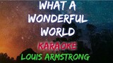WHAT A WONDERFUL WORLD - LOUIS ARMSTRONG (KARAOKE VERSION)