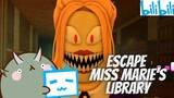 Escape Miss Marie's Library - ROBLOX - Ingay ko daw kasi kaya hinabol ako!