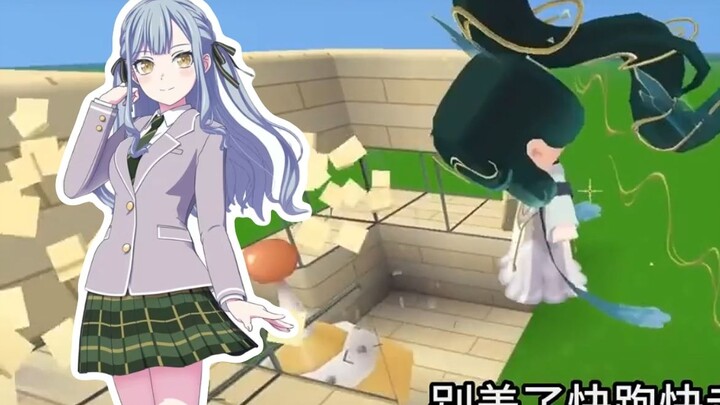 祥子被迷你世界拆炸了出租屋无家可回了😭😭😭