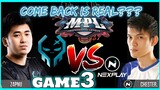 NXP SOLID VS EXECRATION🔴🔥 [Game 3] | MPL-PH Season 6 Regular Season Week 3 Day 1|MLBB