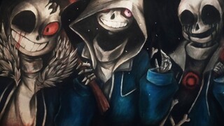 [Painting] 'Undertale' Character: Sans