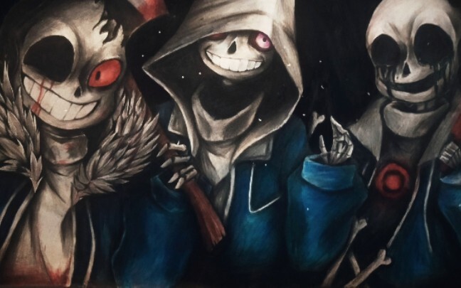 [Painting] 'Undertale' Character: Sans