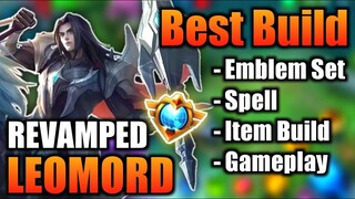 LEOMORD BEST BUILD 2022 | TOP 1 GLOBAL LEOMORD BUILD | LEOMORD - MOBILE LEGENDS | MLBB