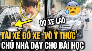 Vô ý đỗ xe trước cửa nhà NGƯỜI LẠ và pha xử lý CỰC GẮT từ gia chủ khiến ai nhìn vào PHẢI KHÓC THÉT