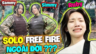 Ruby Và HERO TEAM Lần Đầu Thử Bắn Súng Free Fire Ngoài Đời Và Cái Kết Là ???