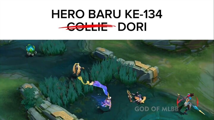 Ngapa dah namanya di ganti 🗿#herobarudori #KakakKelasMLBB #BstationTerbaru