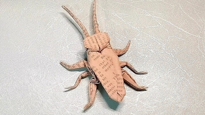 [Origami] Cockroach