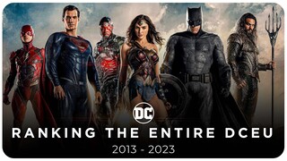 EVERY DCEU Movie Ranked (2013 - 2023)