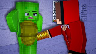 ZERO TWO DODGING MEME : MINECRAFT ANIMATION | MIKEY AND MAIZEN JJ - MONSTER SCHOOL #shorts